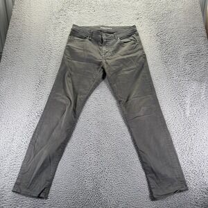 Rising Sun Jeans Mens 32x30 Gray Denim Cotton Straight Leg Slim Fit Workwear